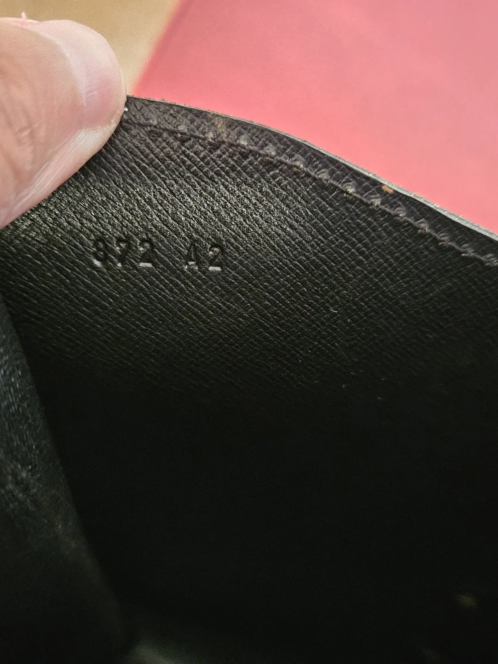 Louis Vuitton Black Epi Leather Monceau  Bag with Gold Hardware